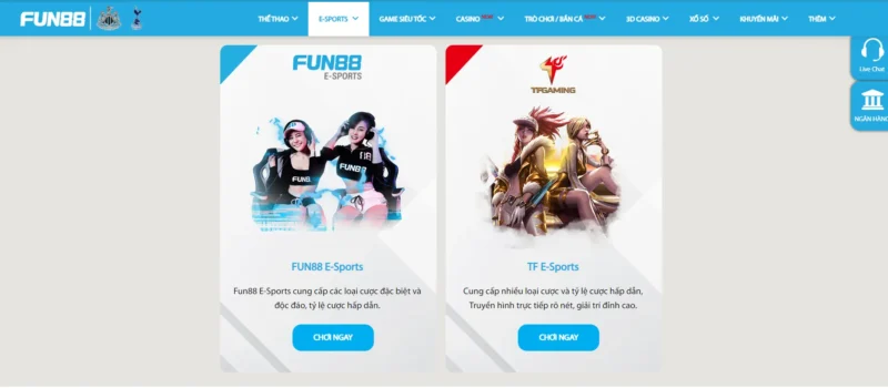 Sơ lược về hình thức cá cược Esports tại Fun 88